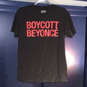 Rare Beyoncé Shirt “Boycott Beyoncé”